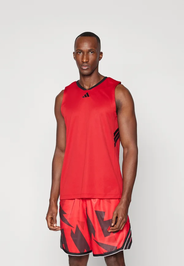 3-STRIPES TANK - Top - power red/black