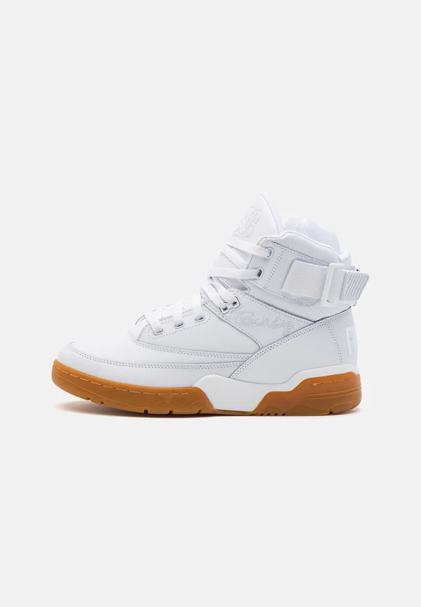 33 HI WHITE/JAMAICA - Sneaker high - white/gum