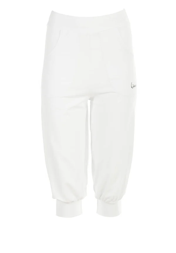 3/4 Sporthose - white