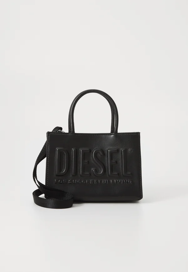 3D MINI BAG UNISEX - Handtasche - black