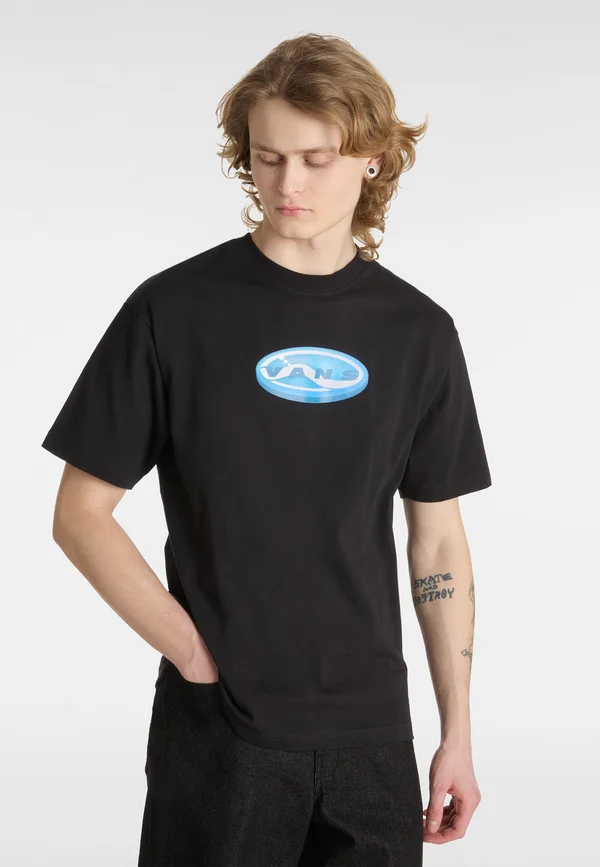 3D RETROVAL - T-Shirt print - black