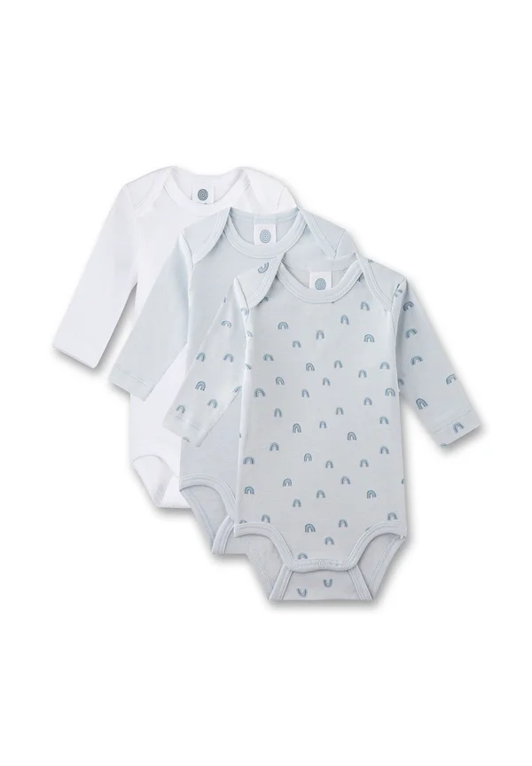 3ER-PACK LANGARM REGENBOGEN - Body - blau