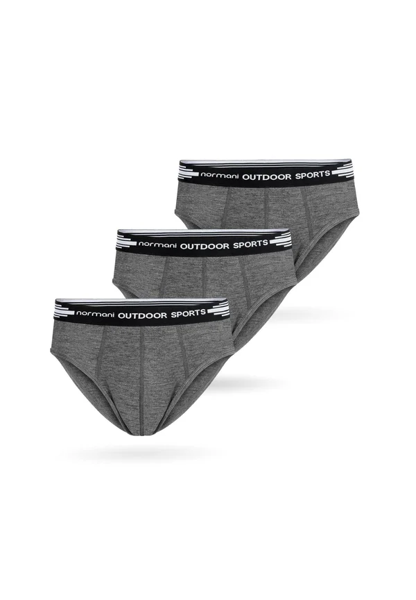 3ER PACK SLIP - Slip - grau