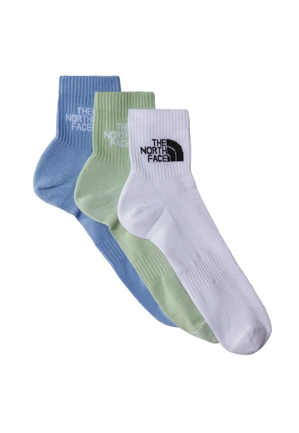 3PACK - Socken - tnf white misty sage st