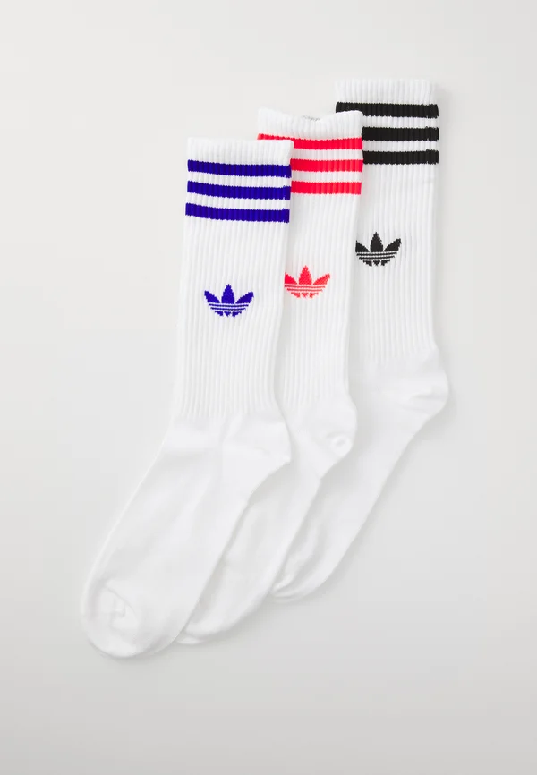 3PACK - Socken - white/lucid red/lucid blue