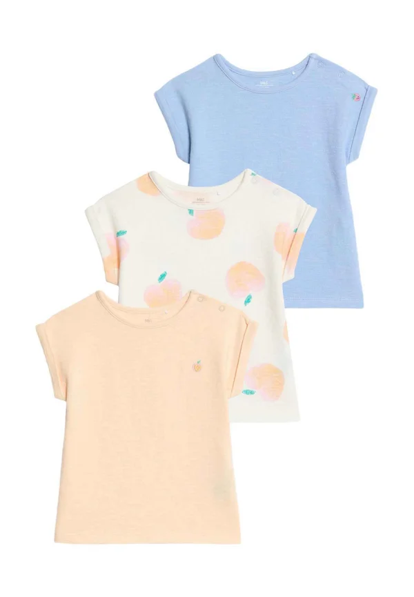 3PACK - T-Shirt print - multi