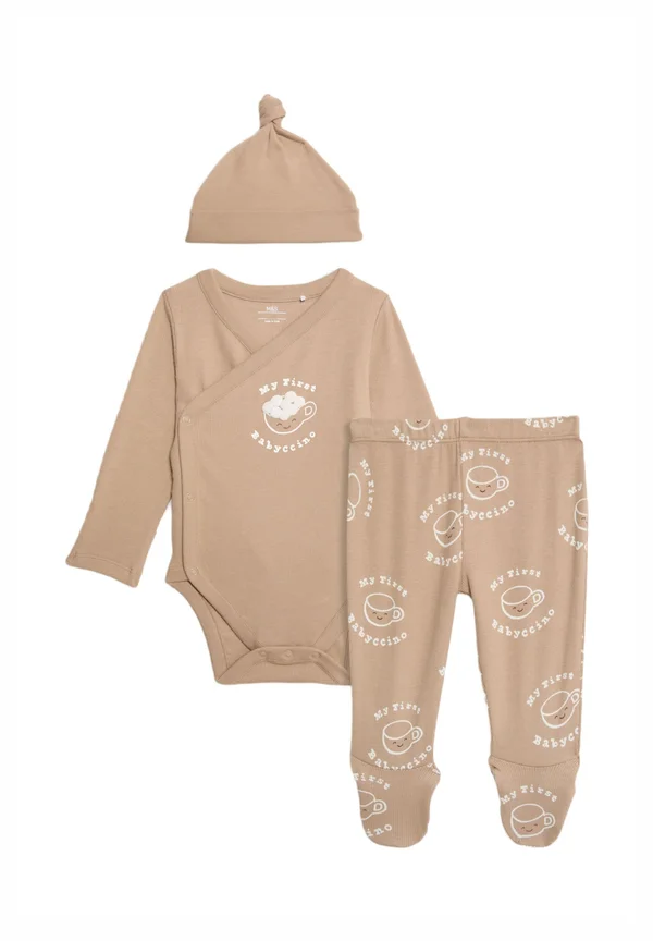 3PC STARTER SET - Unterhose lang - beige mix