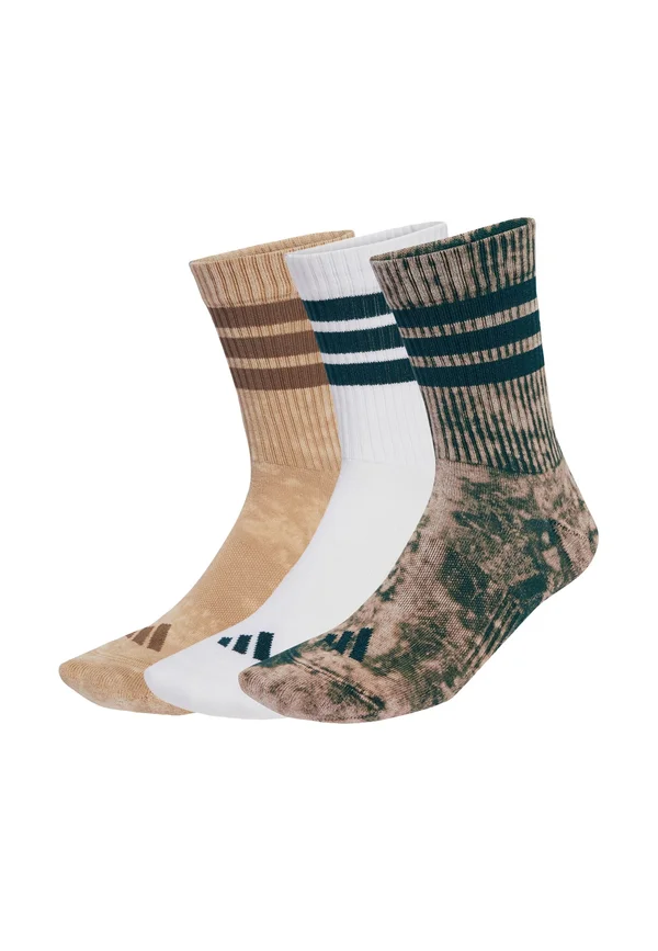 3S C CRW WSH 3PACK - Sportsocken - warm sandstone aurora ivy white