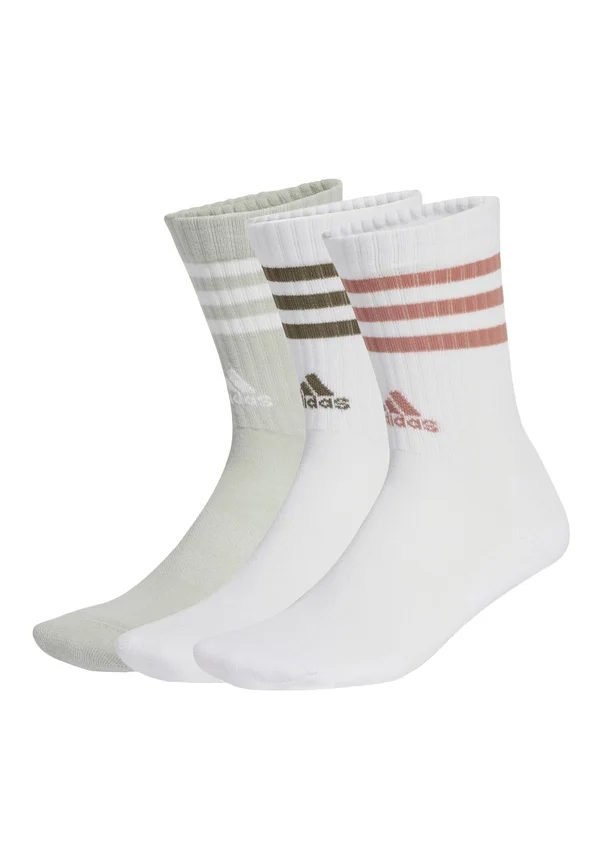 3STRIPES UNISEX 3 PACK - Sportsocken - white  white silver