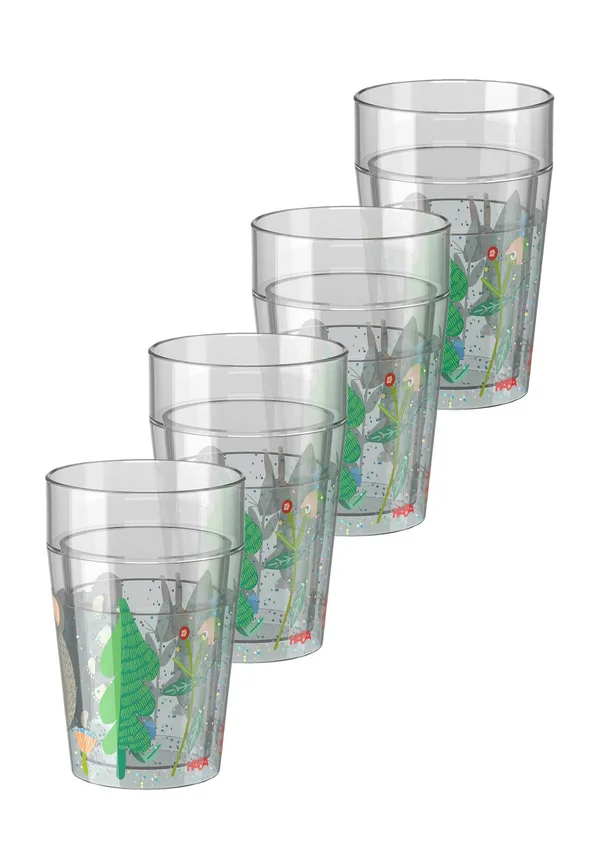 4-PACK - Kindertasse - wald