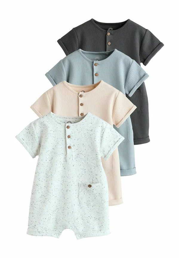 4 PACK - REGULAR FIT - Jumpsuit - black white