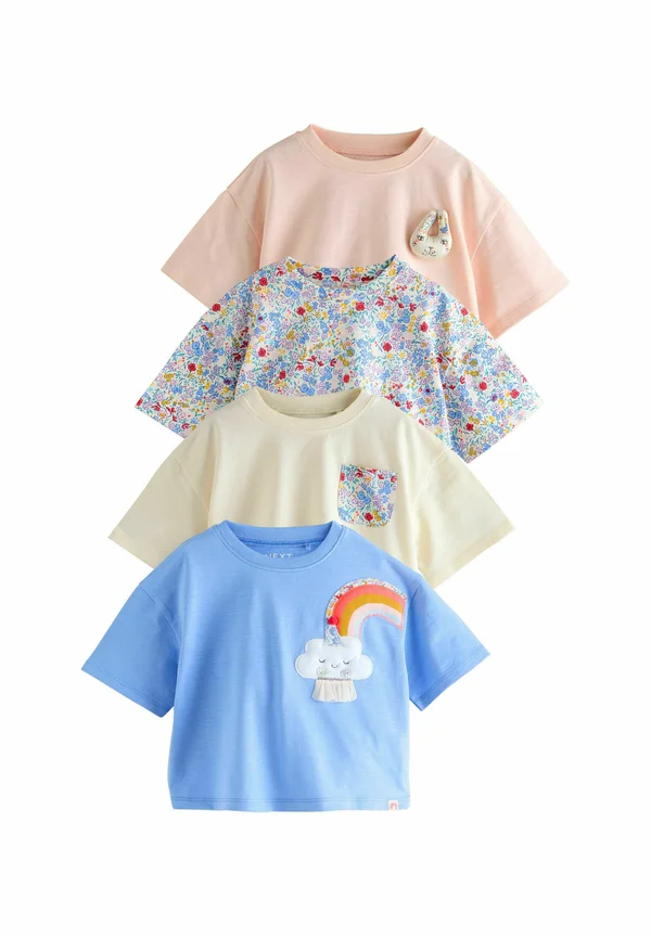 4 PACK - T-Shirt print - pink bunny
