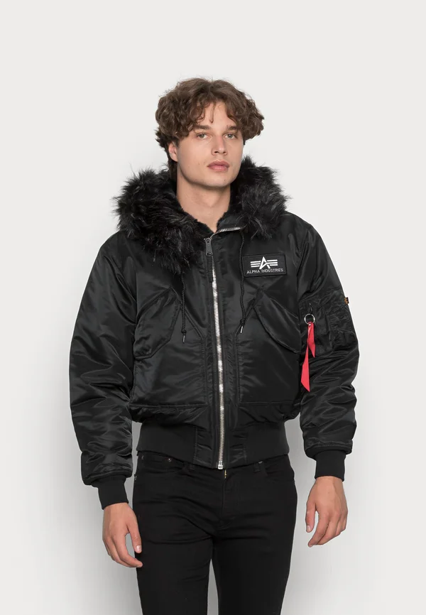 45P HOODED CUSTOM - Winterjacke - black