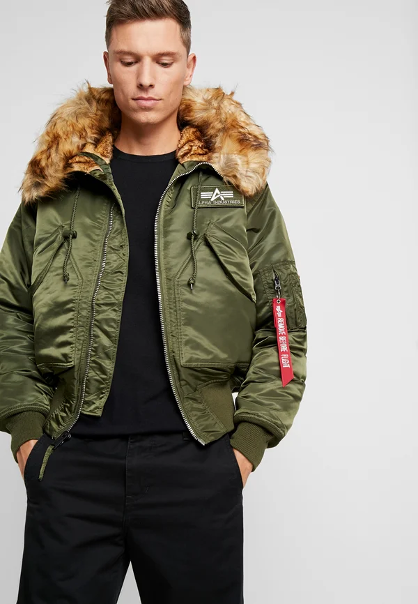 45P HOODED CUSTOM - Winterjacke - dark green