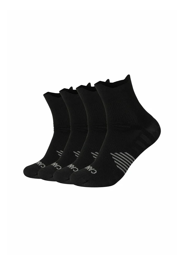 4ER PACK - Sportsocken - black