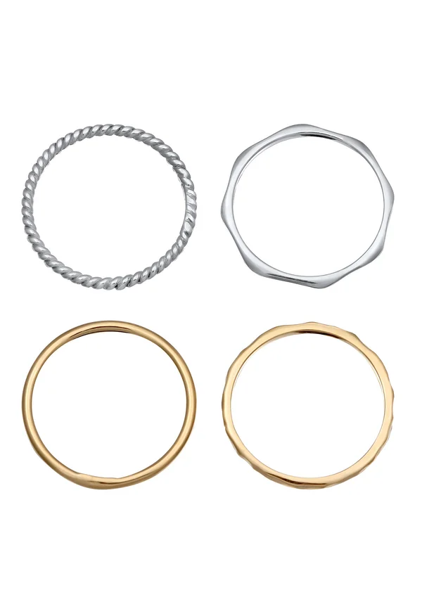 4ER SET - Ring - bicolor