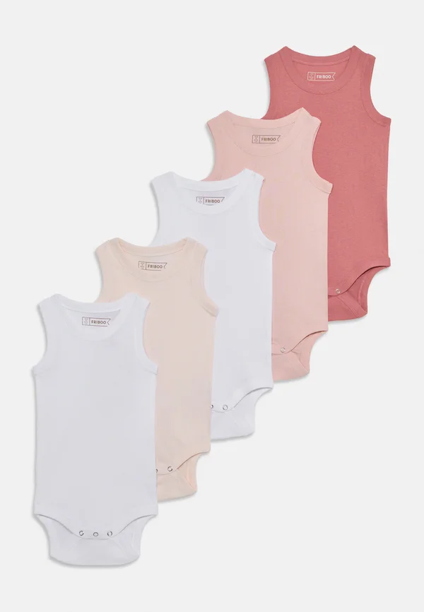 5 PACK  - Body - light grey/light pink/salmon