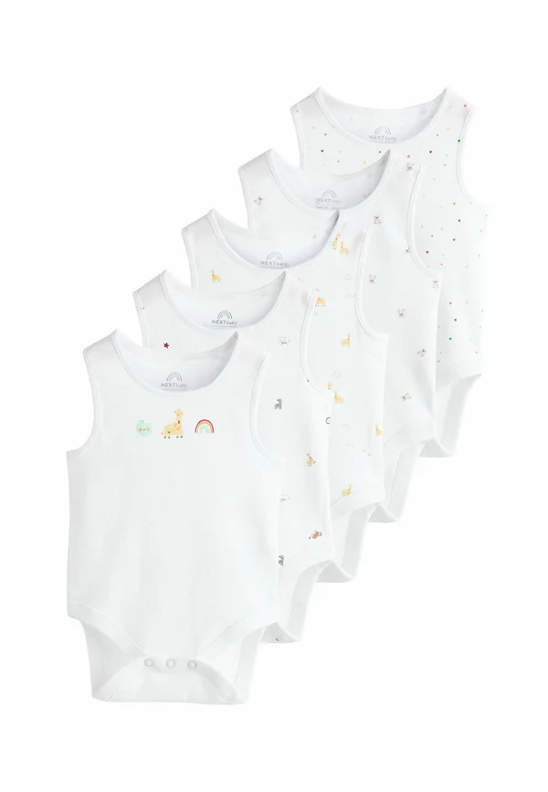 5 PACK REGULAR FIT - Body - white