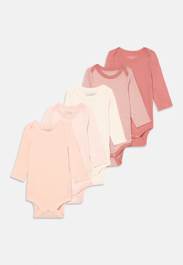 5 PACK UNISEX - Langarmshirt - pink/light pink