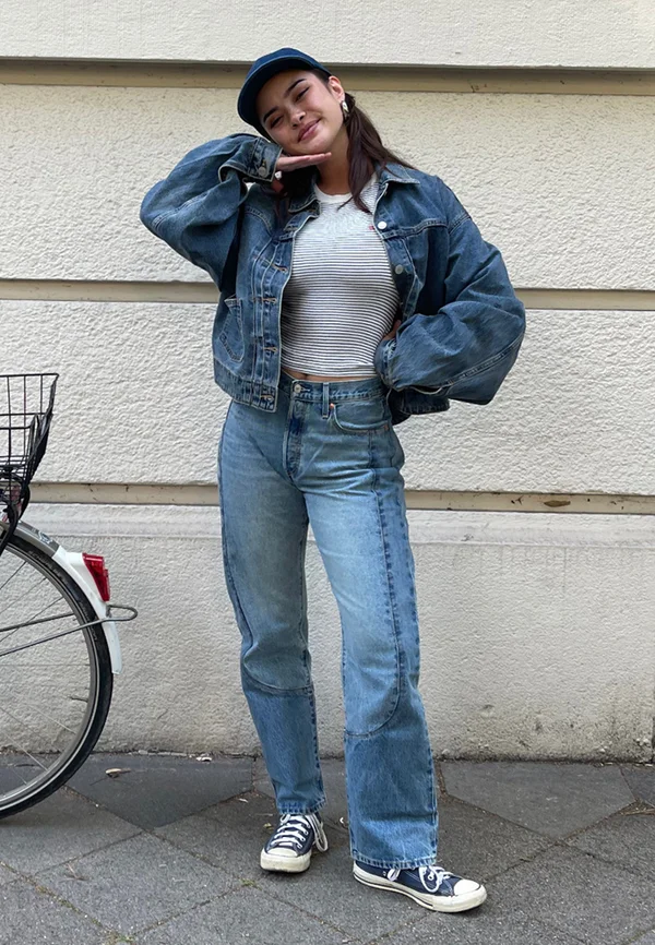 501® '90S WESTERN CHAPS - Jeans Straight Leg - free range