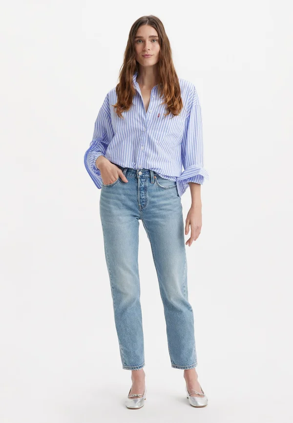 501® CROP LIGHTWEIGHT - Jeans Straight Leg - fun flare lb