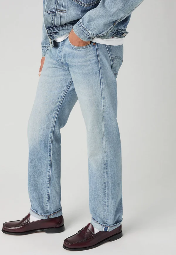 501 - Jeans Straight Leg - beautiful disaster selvedge