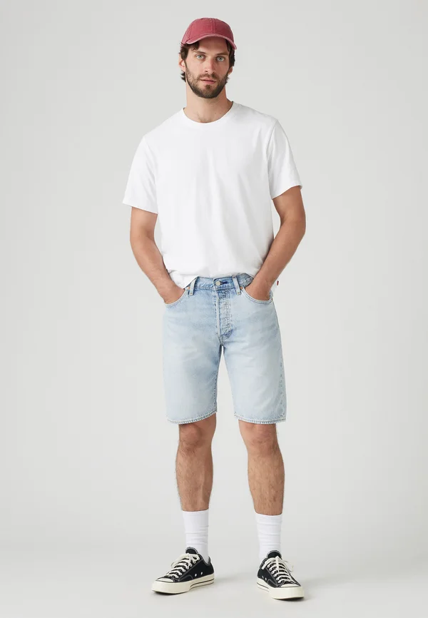 501® ORIGINAL - Jeans Shorts - light thread