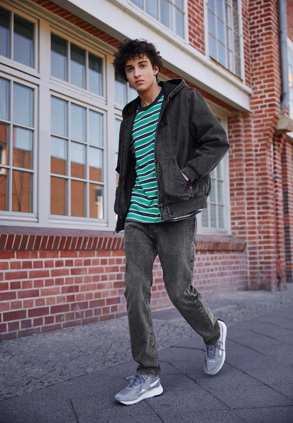502™ TAPER - Jeans Straight Leg - dark black