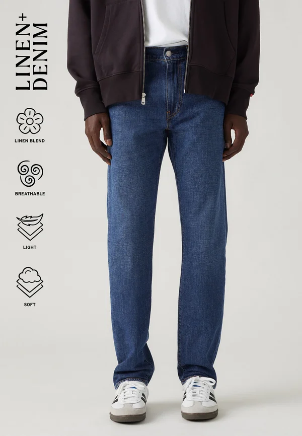 511® SLIM - Jeans Straight Leg - part the sea ltwt linen+ denim
