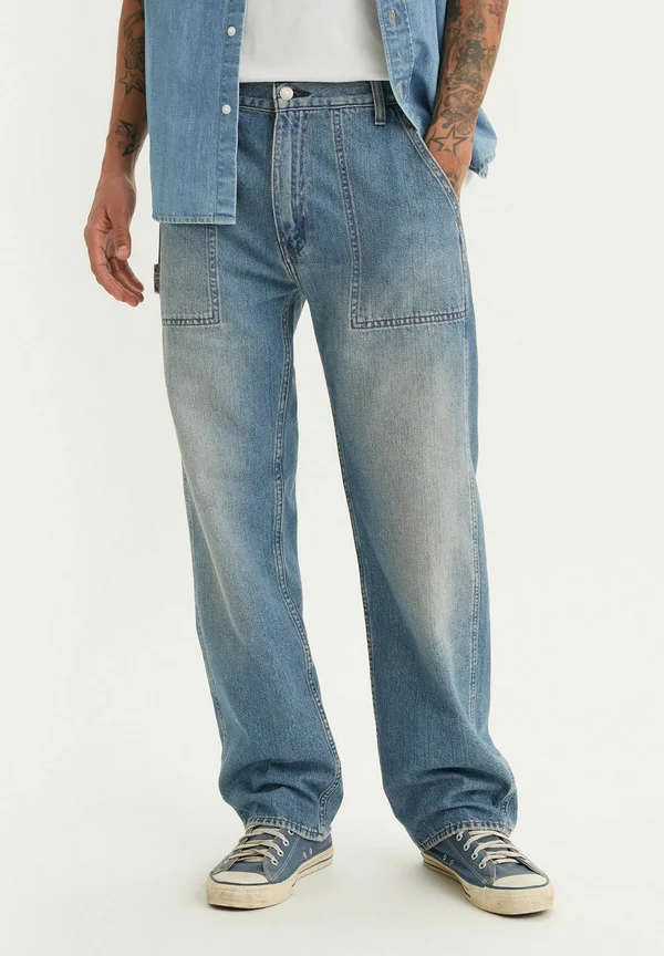 555™ RELAXED STRAIGHT UTILITY - Jeans Straight Leg - midnight goods ltwt-0001