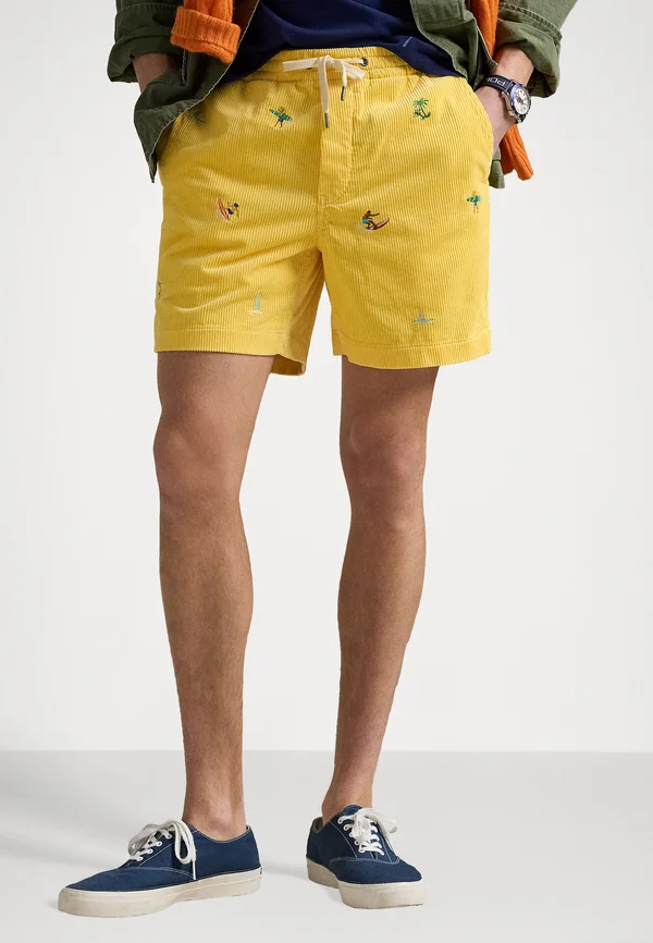 6 INCH POLO PREPSTER CORDUROY SHORT - Shorts - beach yellow