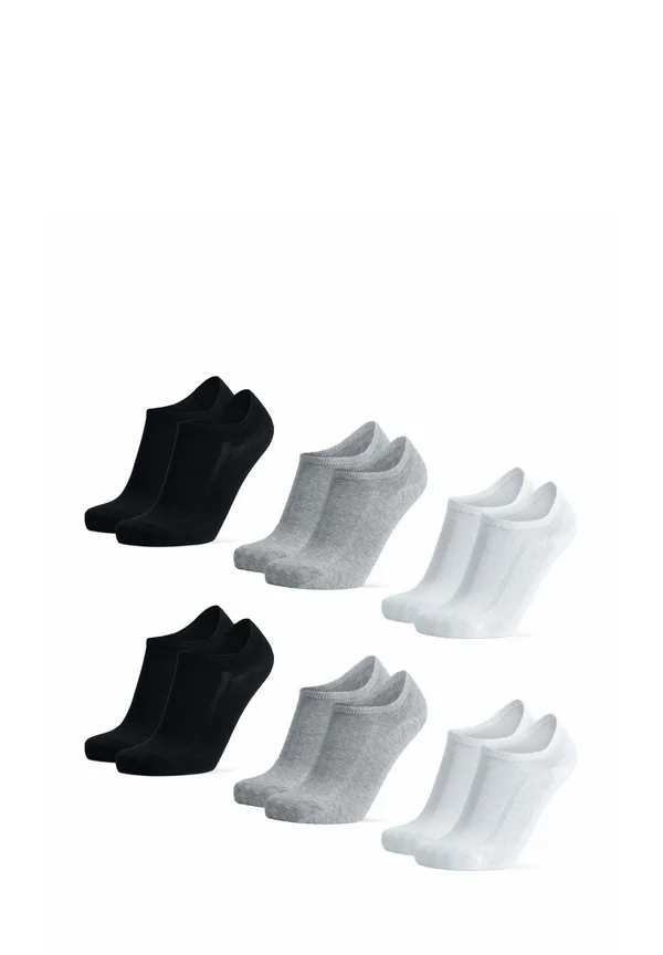 6-PACK - Füßlinge - black grey white