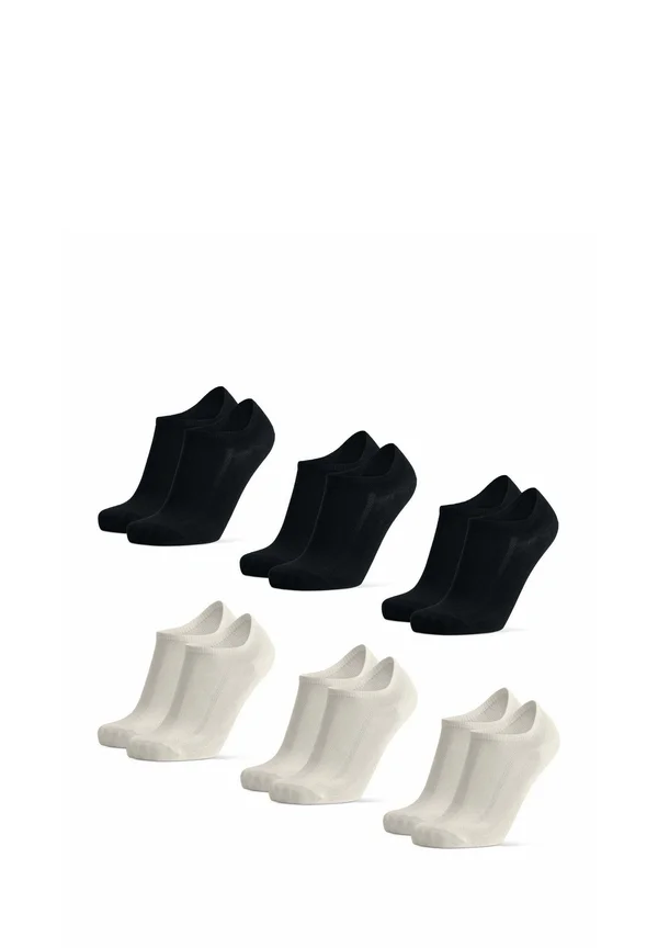 6-PACK - Füßlinge - black offwhite
