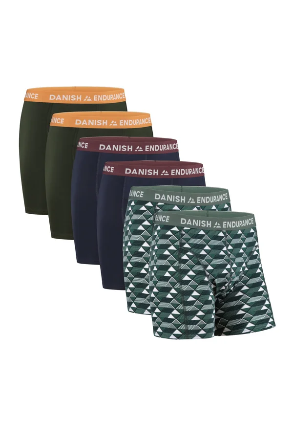 6 PACK - Panties - green/navy/retro green
