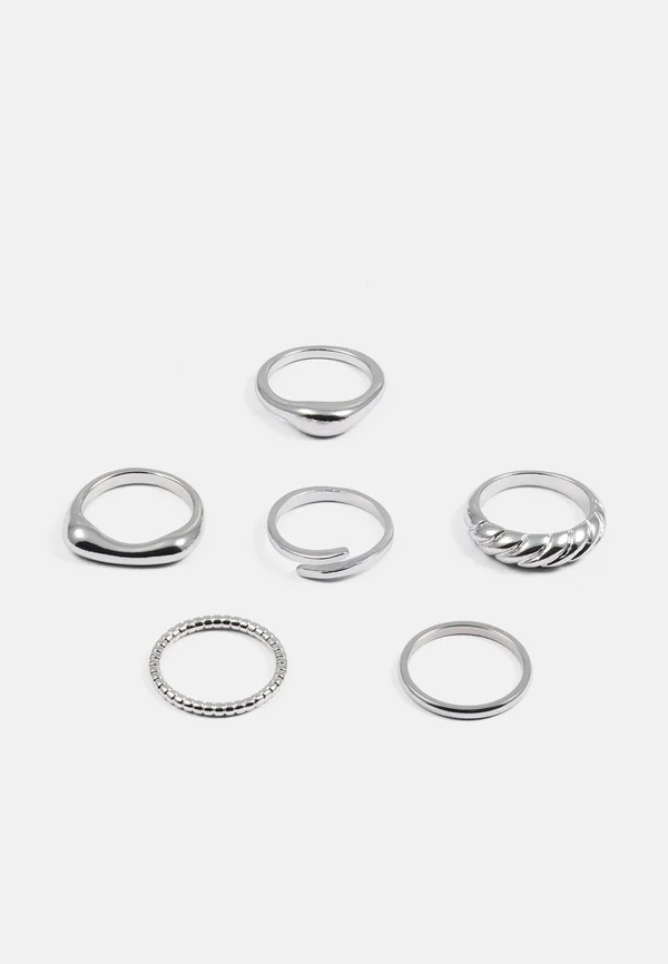 6 PACK - Ring - silver-coloured