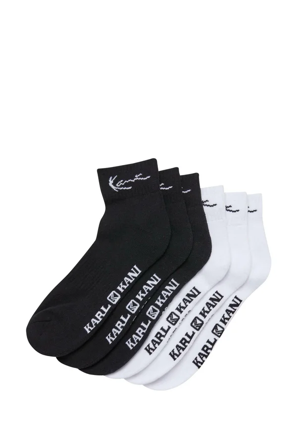 6 PACK - Socken - black white