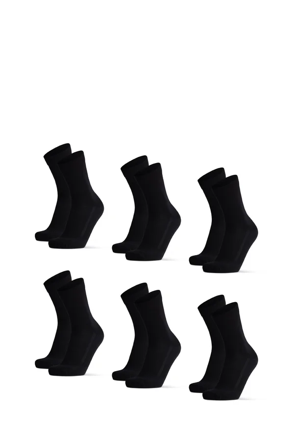 6 PACK - Socken - black