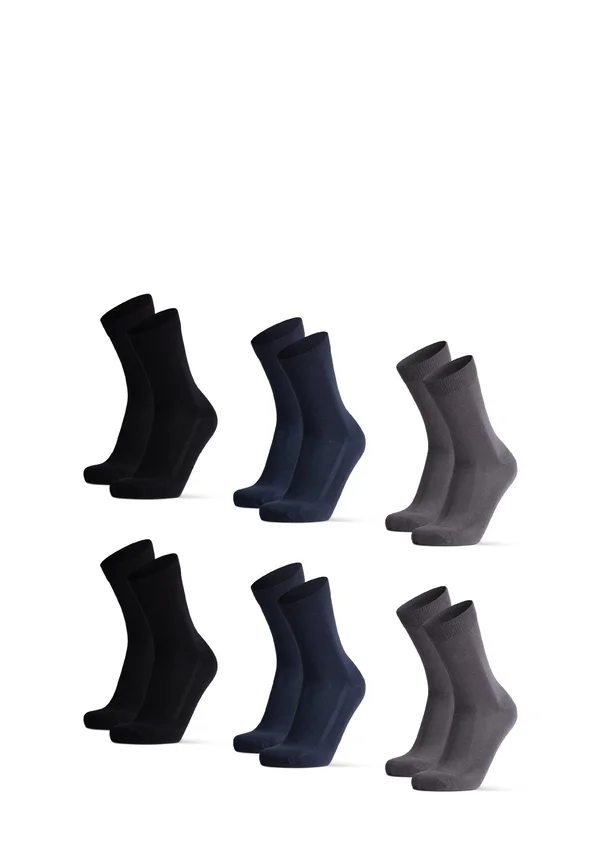 6 PACK - Socken - black/grey/navy