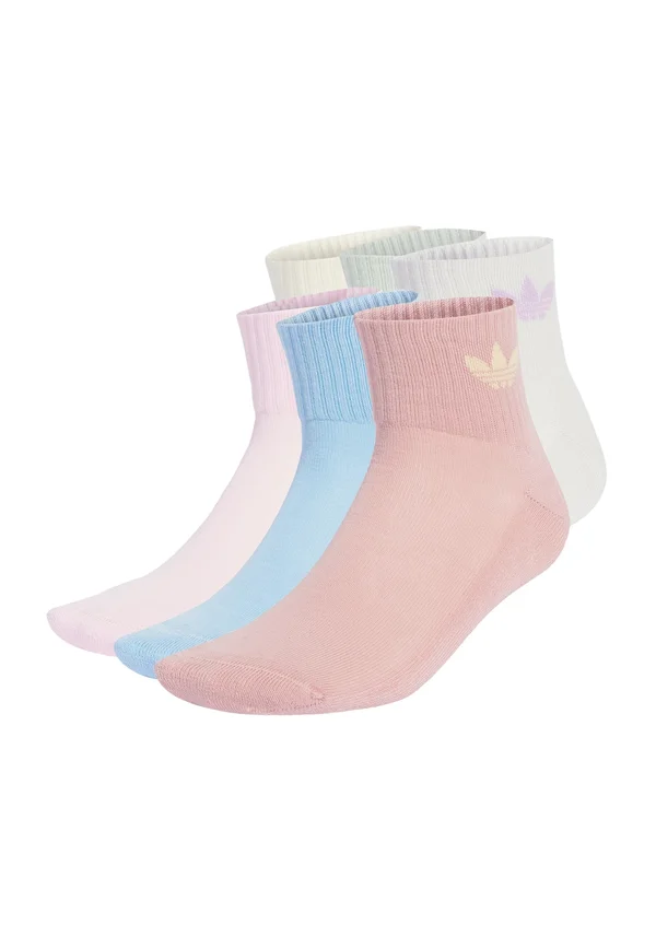 6 PACK - Socken -  mauve/linen green/grey one