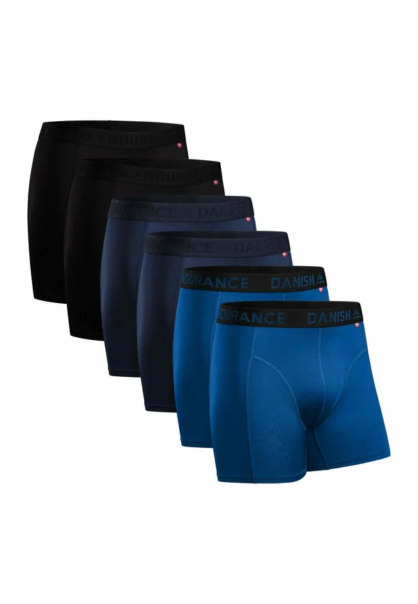 6-PACK SPORTS TRUNKS - Panties - mc black blue bright blue