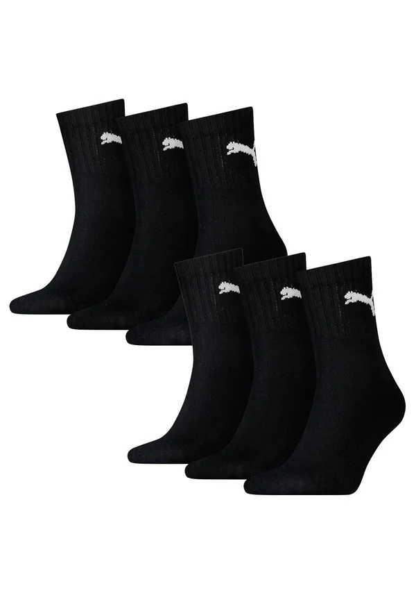 6 PACK - Sportsocken - 200 - black