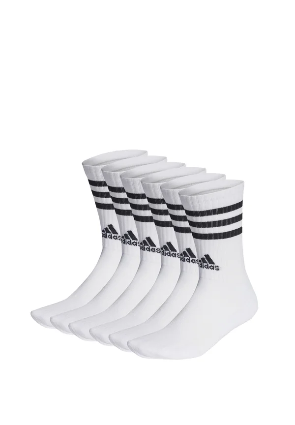 6 PACK - Sportsocken - white