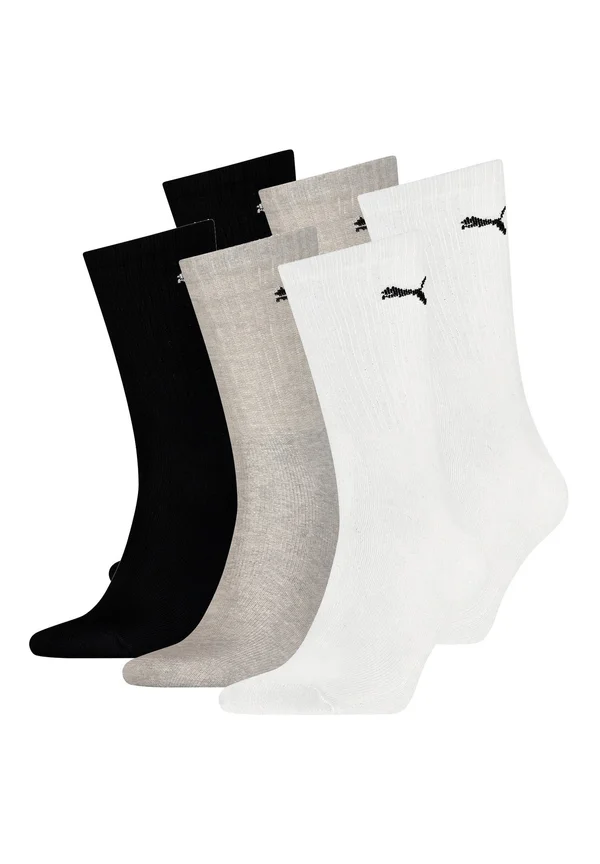6 PACK - Sportsocken - white/grey/black