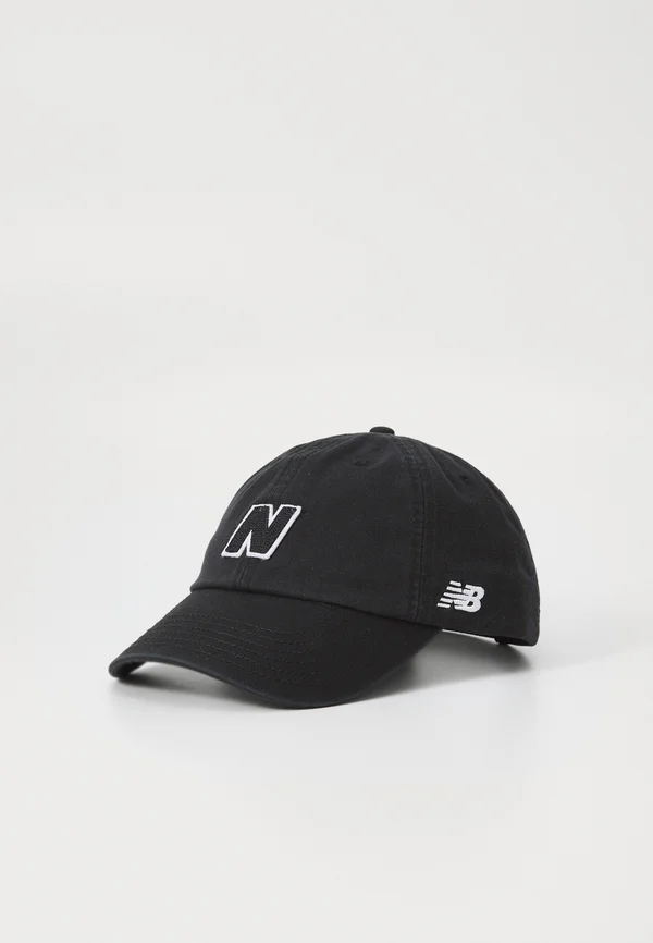 6 PANEL BLOCK UNISEX - Cap - black