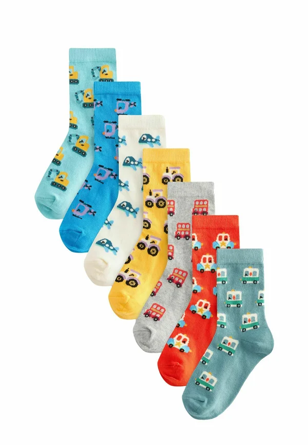 7 PACK RICH STRIPE - Socken - bright vehicle