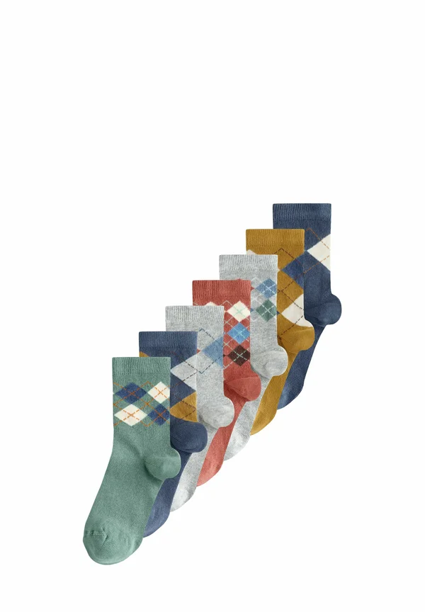 7 PACK RICH STRIPE - Socken - multi argyle