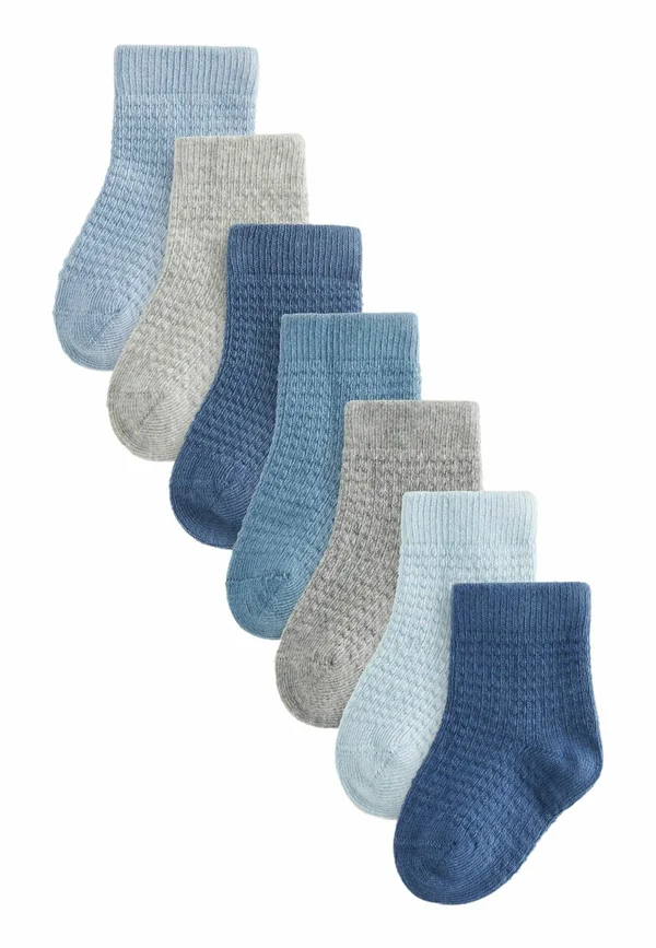 7 PACK - Socken - blue grey