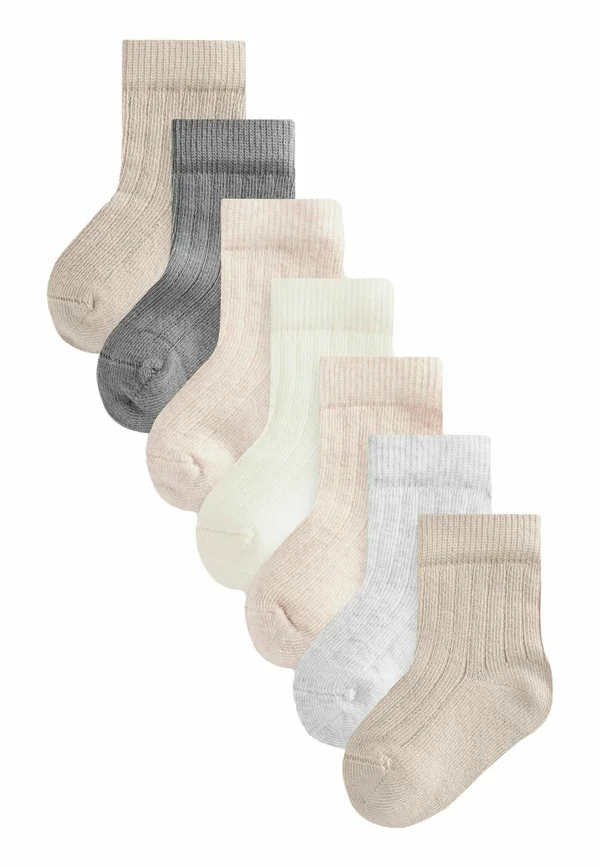 7 PACK - Socken - brown