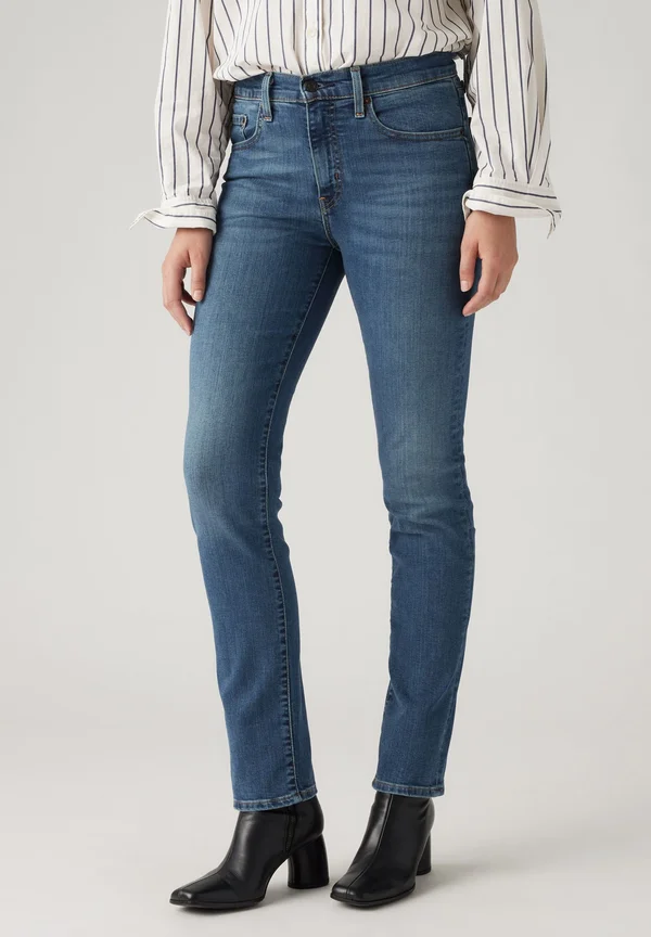 724 HIGH RISE STRAIGHT - Jeans Straight Leg - dark blue