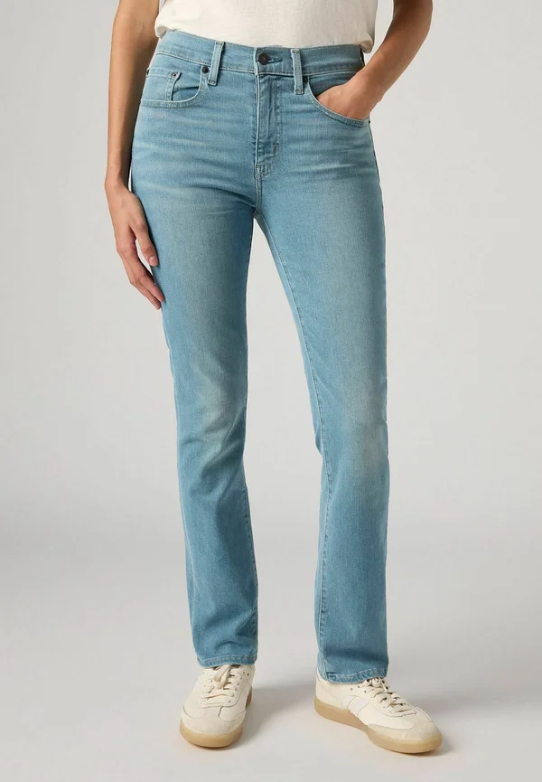 724 HIGH RISE STRAIGHT - Jeans Straight Leg - western white-0340